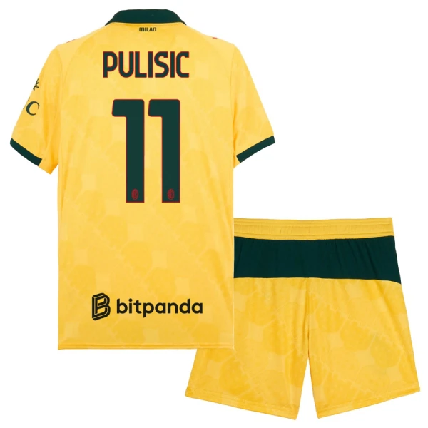 AC Milan Christian Pulišić 11 Tredjetröja Barn 2025/26