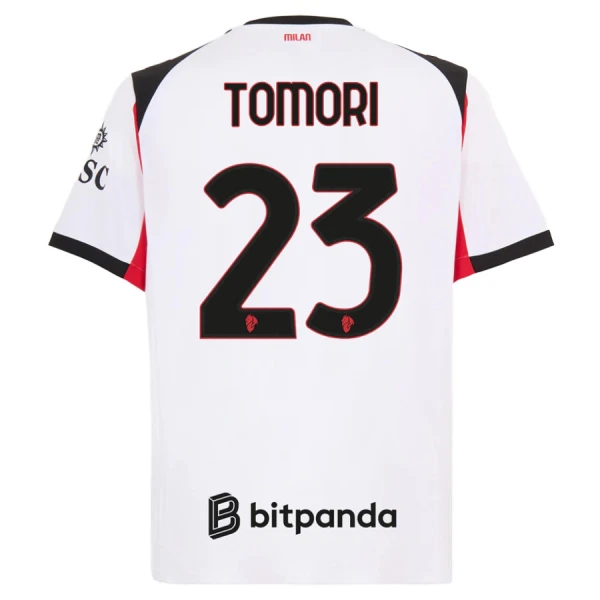 AC Milan Fikayo Tomori 23 Bortatröja 2025/26