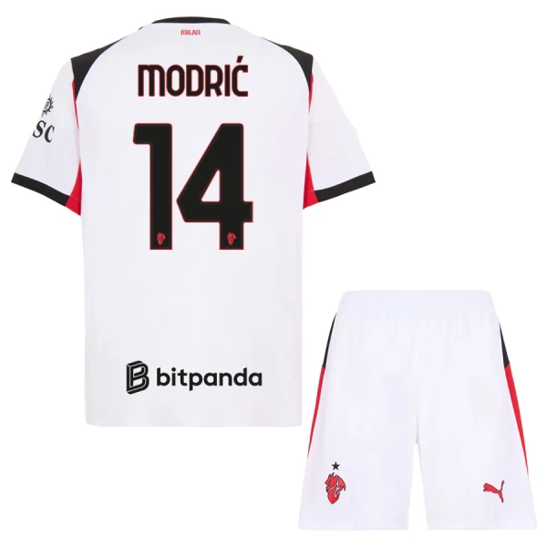 AC Milan Luka Modric 14 Bortatröja Barn 2025/26 AC Milan Luka Modric 14 Bortatröja Barn 2025/26
