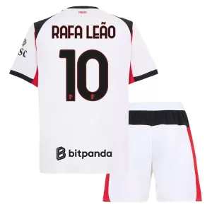 AC Milan Rafael Leão 10 Bortatröja Barn 2025/26