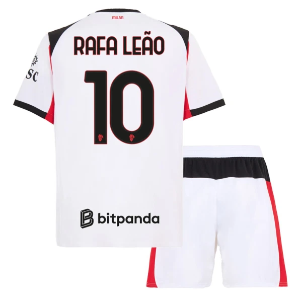 AC Milan Rafael Leão 10 Bortatröja Barn 2025/26 AC Milan Rafael Leão 10 Bortatröja Barn 2025/26