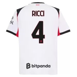 AC Milan Ricci 4 Bortatröja 2025/26