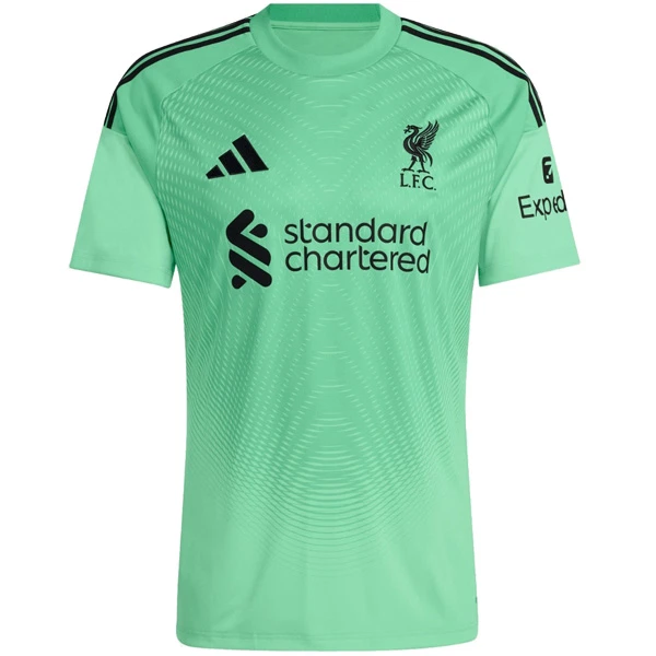Liverpool Målvakt Tröja 2025/26 Grön