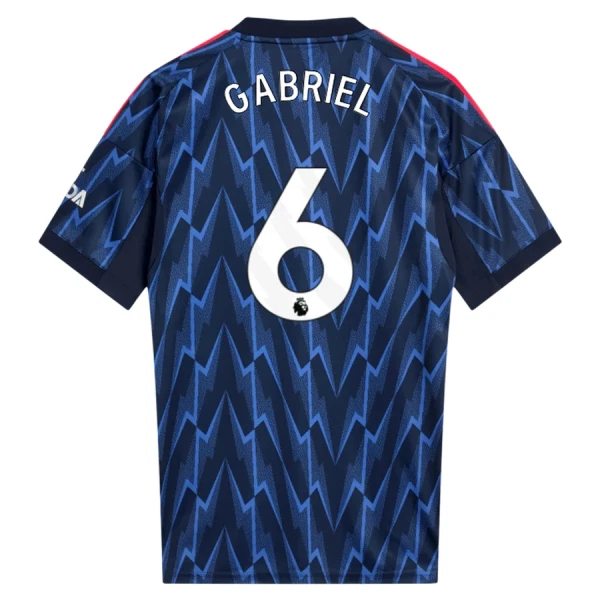 Arsenal Gabriel 6 Bortatröja 2025/26 Arsenal Gabriel 6 Bortatröja 2025/26