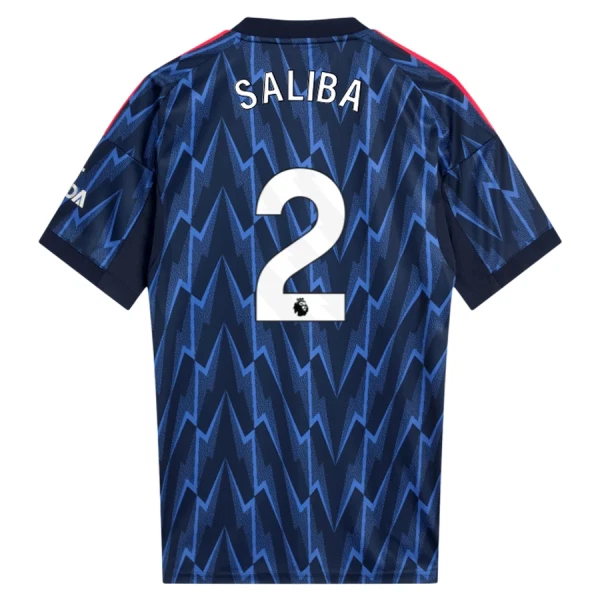 Arsenal Saliba 2 Bortatröja 2025/26