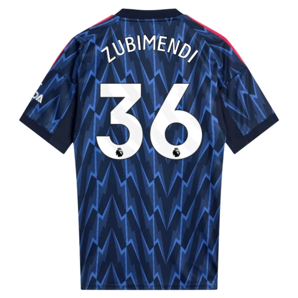 Arsenal Zubimendi 36 Bortatröja 2025/26 Arsenal Zubimendi 36 Bortatröja 2025/26