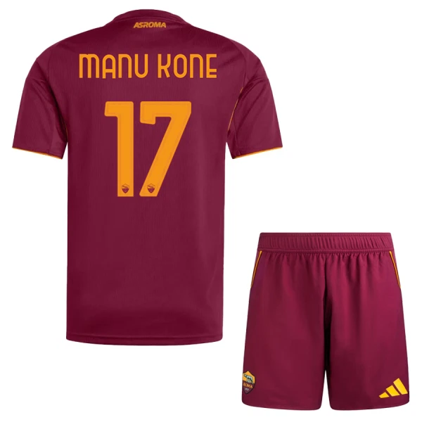AS Roma Manu Kone 17 Hemmatröja Barn 2025/26 AS Roma Manu Kone 17 Hemmatröja Barn 2025/26