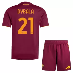 AS Roma Paulo Dybala 21 Hemmatröja Barn 2025/26