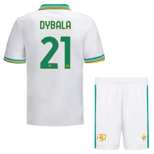 AS Roma Paulo Dybala 21 Tredjetröja Barn 2025/26
