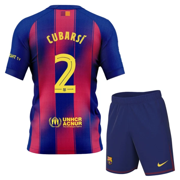 FC Barcelona Cubarsi 2 Hemmatröja Barn 2025/26