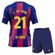 FC Barcelona Frenkie de Jong 21 Hemmatröja Barn 2025/26