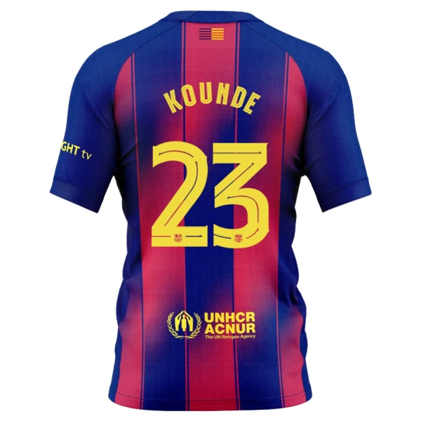 FC Barcelona Kounde 23 Hemmatröja 2025/26