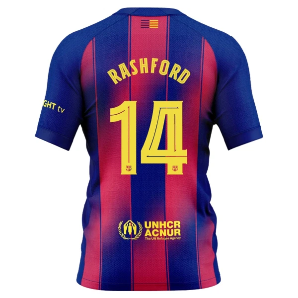 FC Barcelona Marcus Rashford 14 Tredjetröja 2025/26 FC Barcelona Marcus Rashford 14 Tredjetröja 2025/26
