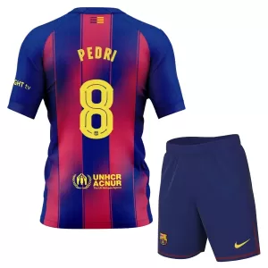 FC Barcelona Pedri 8 Hemmatröja Barn 2025/26