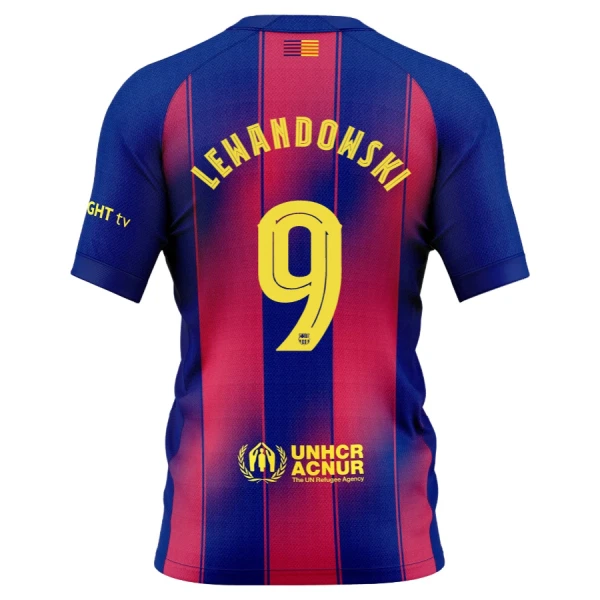 FC Barcelona Robert Lewandowski 9 Hemmatröja 2025/26 FC Barcelona Robert Lewandowski 9 Hemmatröja 2025/26