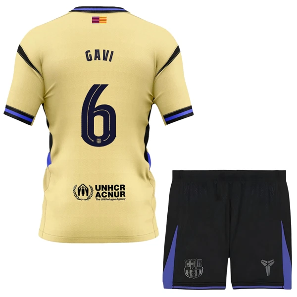 FC Barcelona x Kobe Bryant Gavi 6 Bortatröja Barn 2025/26