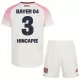Bayer 04 Leverkusen Piero Hincapie 3 Bortatröja Barn 2025/26