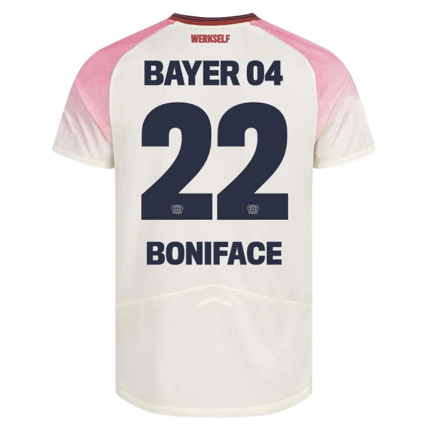 Bayer 04 Leverkusen Victor Boniface 22 Bortatröja 2025/26 Bayer 04 Leverkusen Victor Boniface 22 Bortatröja 2025/26