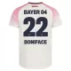 Bayer 04 Leverkusen Victor Boniface 22 Bortatröja 2025/26 Bayer 04 Leverkusen Victor Boniface 22 Bortatröja 2025/26