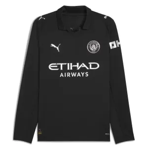 Manchester City Bortatröja 2025/26 Långärmad