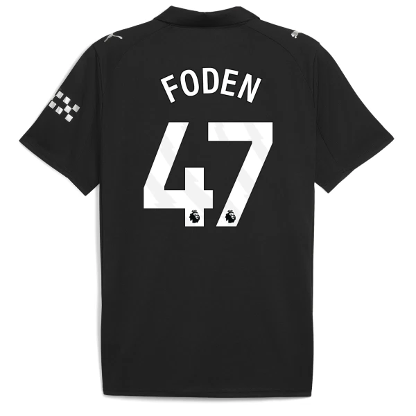 Manchester City Phil Foden 47 Bortatröja 2025/26 Manchester City Phil Foden 47 Bortatröja 2025/26