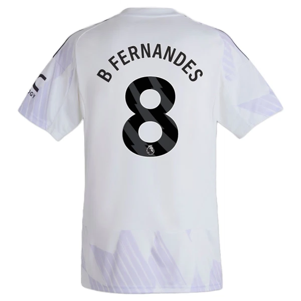 Manchester United Bruno Fernandes 8 Bortatröja Barn 2025/26