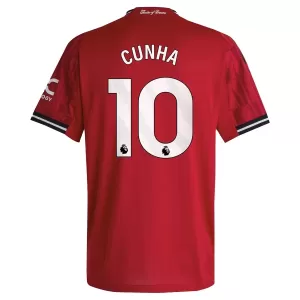 Manchester United Cunha 10 Hemmatröja 2025/26 Manchester United Cunha 10 Hemmatröja 2025/26
