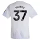 Manchester United Kobbie Mainoo 37 Bortatröja 2025/26 Manchester United Kobbie Mainoo 37 Bortatröja 2025/26