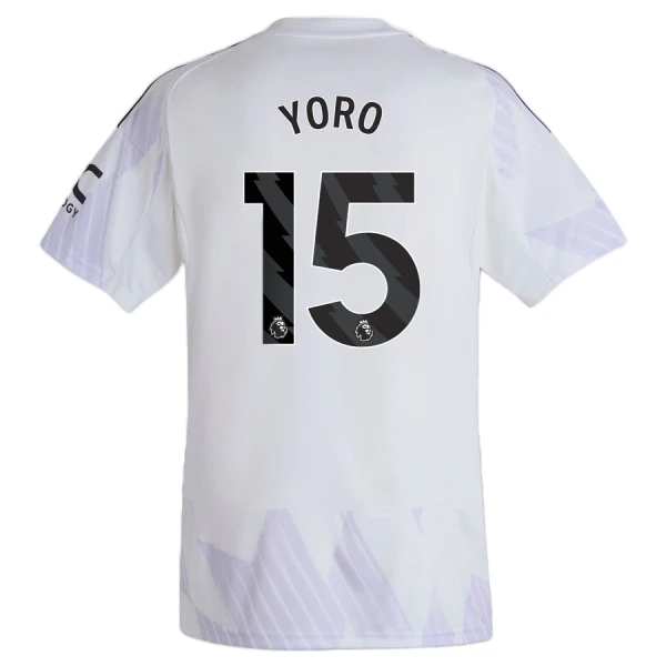 Manchester United Leny Yoro 15 Bortatröja 2025/26 Manchester United Leny Yoro 15 Bortatröja 2025/26