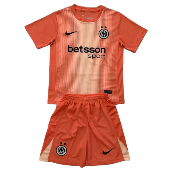 Inter Milan Målvakt Tröja Barn 2025/26 Orange Inter Milan Målvakt Tröja Barn 2025/26 Orange