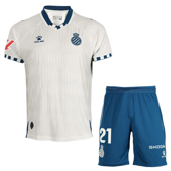 RCD Espanyol Bortatröja Barn 2025/26 RCD Espanyol Bortatröja Barn 2025/26