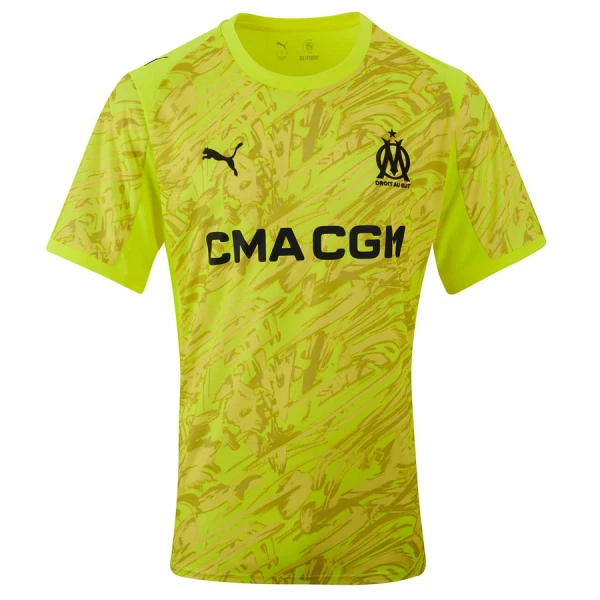 Olympique Marseille Målvakt Tröja Barn 2025/26 Gul