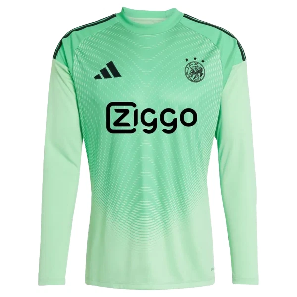 Ajax Amsterdam Målvakt Tröja 2025/26 Långärmad Grön