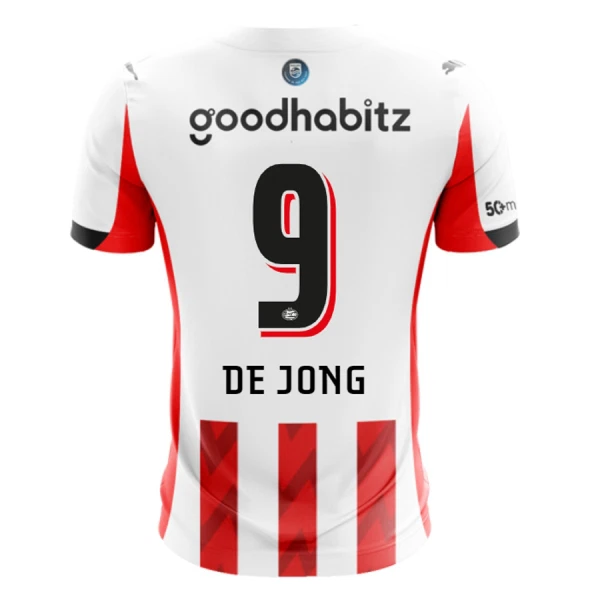PSV Eindhoven De Jong 9 Hemmatröja 2025/26