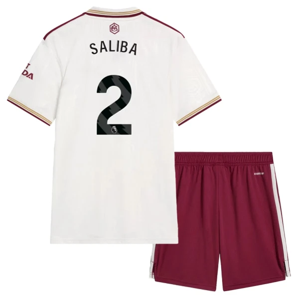 Arsenal Saliba 2 Tredjetröja Barn 2025/26 Arsenal Saliba 2 Tredjetröja Barn 2025/26