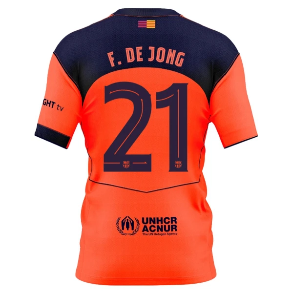 FC Barcelona Frenkie de Jong 21 Tredjetröja 2025/26 FC Barcelona Frenkie de Jong 21 Tredjetröja 2025/26