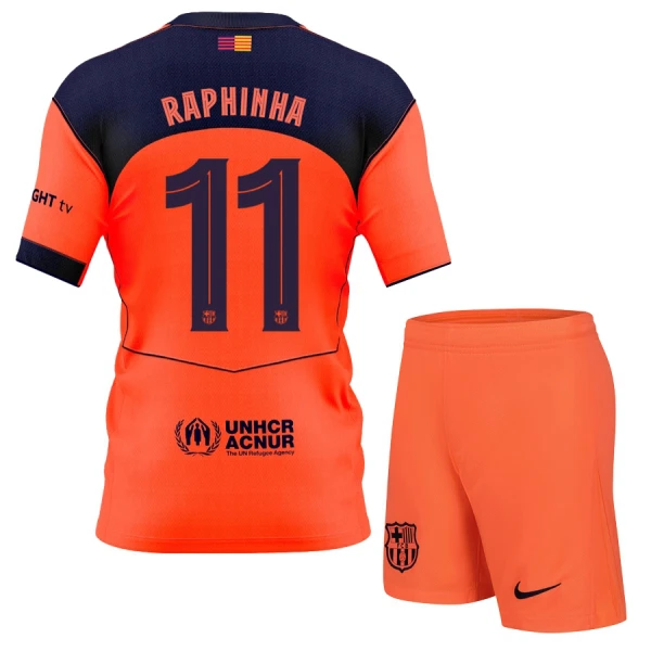 FC Barcelona Raphinha 11 Tredjetröja Barn 2025/26 FC Barcelona Raphinha 11 Tredjetröja Barn 2025/26