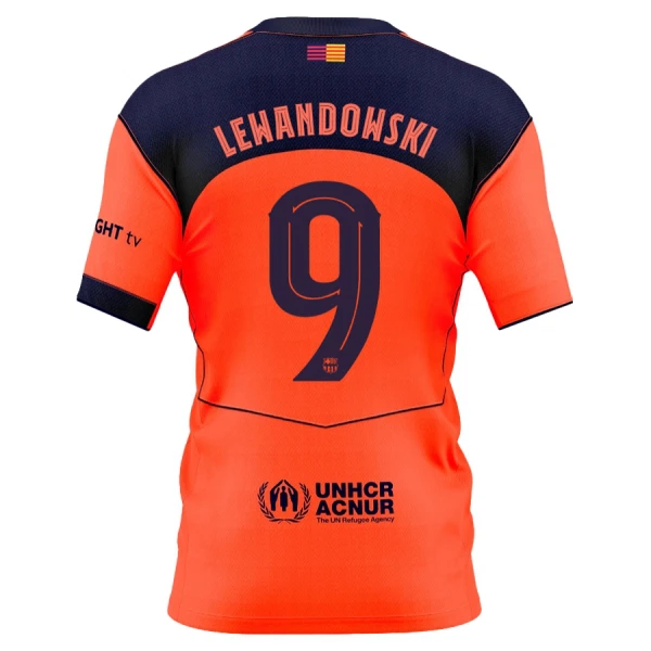 FC Barcelona Robert Lewandowski 9 Tredjetröja 2025/26 FC Barcelona Robert Lewandowski 9 Tredjetröja 2025/26