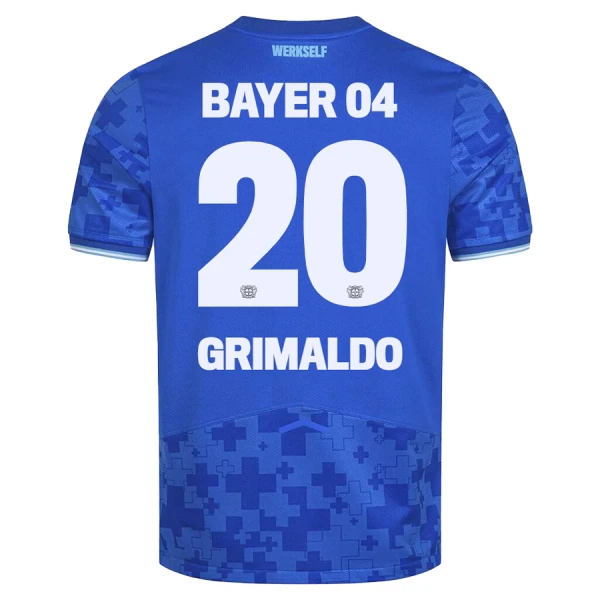 Bayer 04 Leverkusen Alejandro Grimaldo 20 Tredjetröja 2025/26 Bayer 04 Leverkusen Alejandro Grimaldo 20 Tredjetröja 2025/26