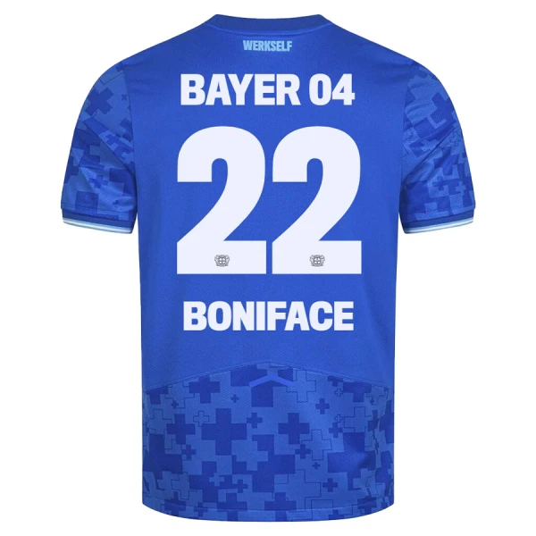 Bayer 04 Leverkusen Victor Boniface 22 Tredjetröja 2025/26 Bayer 04 Leverkusen Victor Boniface 22 Tredjetröja 2025/26
