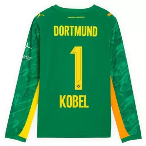 Borussia Dortmund Kobel 1 Målvakt Tröja 2025/26 Långärmad Grön