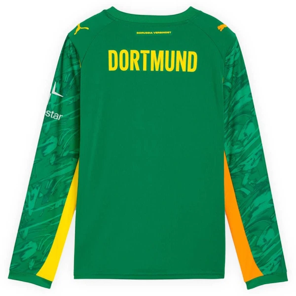 Borussia Dortmund Målvakt Tröja 2025/26 Långärmad Grön