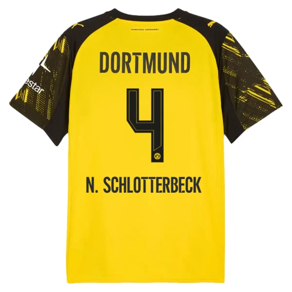 Borussia Dortmund Nico Schlotterbeck 4 Hemmatröja 2025/26