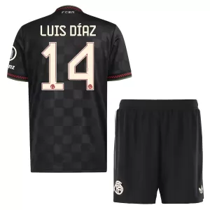 FC Bayern München Luis Díaz 14 Tredjetröja Barn 2025/26 FC Bayern München Luis Díaz 14 Tredjetröja Barn 2025/26