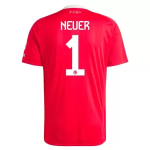FC Bayern München Manuel Neuer 1 Målvakt Tröja 2025/26 Röd