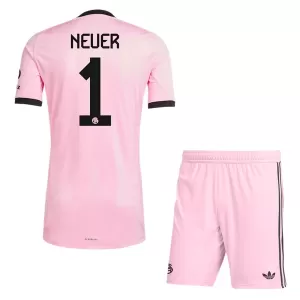 FC Bayern München Manuel Neuer 1 Målvakt Tröja Barn 2025/26 Rosa