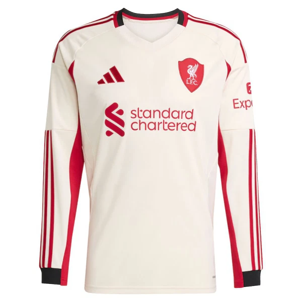 Liverpool Bortatröja 2025/26 Långärmad Liverpool Bortatröja 2025/26 Långärmad