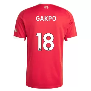 Liverpool Cody Gakpo 18 Hemmatröja 2025/26