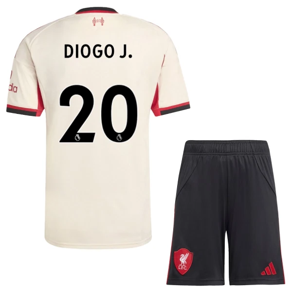 Liverpool Diogo Jota 20 Bortatröja Barn 2025/26
