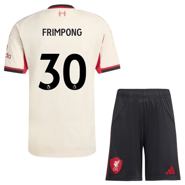 Liverpool Jeremie Frimpong 30 Bortatröja Barn 2025/26